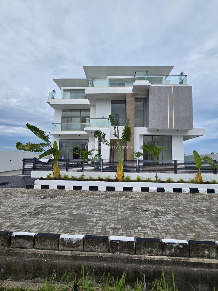 5 Bedroom Detached Duplex with Elevator, Tennis Court, Cinema and Bq, Osapa, Lekki, Lagos, Detached Duplex for Sale