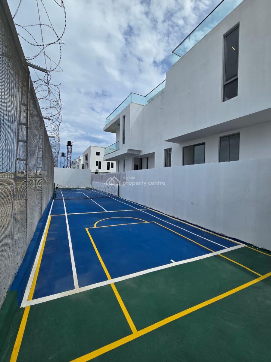 5 Bedroom Detached Duplex with Elevator, Tennis Court, Cinema and Bq, Osapa, Lekki, Lagos, Detached Duplex for Sale