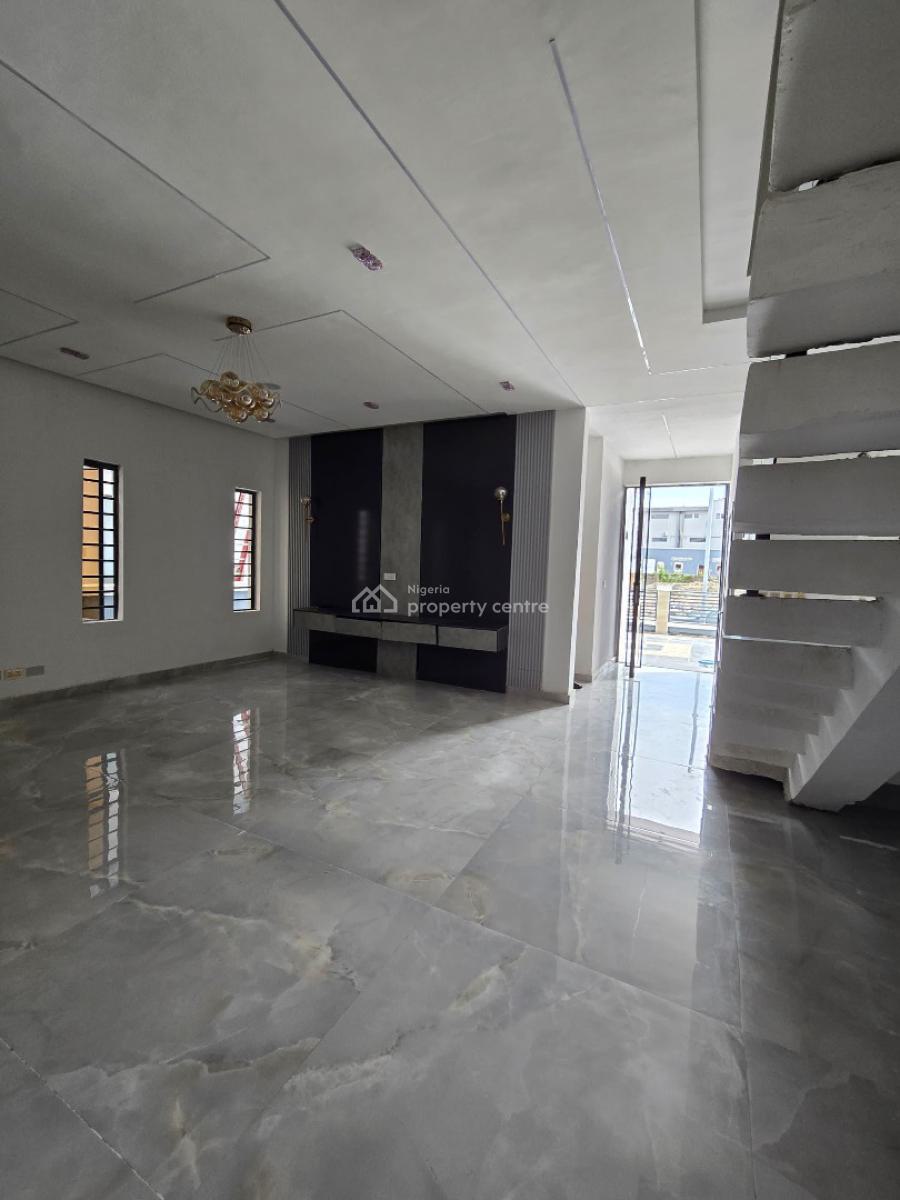 Elegant 5 Bedroom Fully Detached Duplex with Cinema & Rooftop Terrace, Osapa, Lekki, Lagos, Detached Duplex for Sale