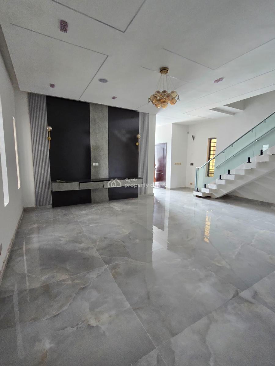 Elegant 5 Bedroom Fully Detached Duplex with Cinema & Rooftop Terrace, Osapa, Lekki, Lagos, Detached Duplex for Sale