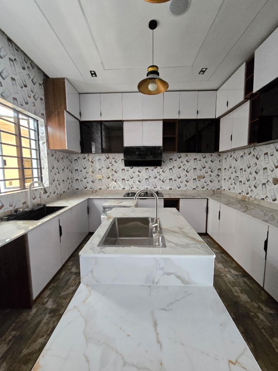 Elegant 5 Bedroom Fully Detached Duplex with Cinema & Rooftop Terrace, Osapa, Lekki, Lagos, Detached Duplex for Sale