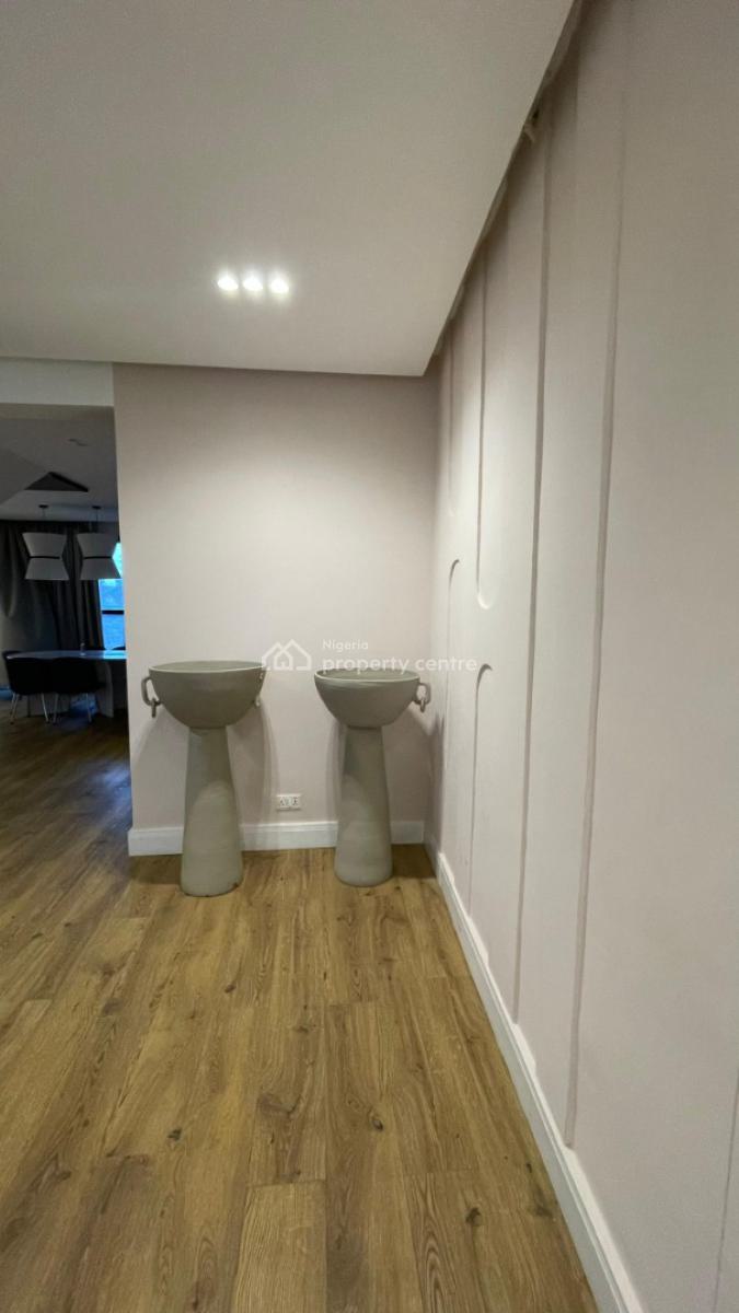Furnished 3 Bedroom Maisonette + Office Room, Ikoyi, Lagos, Flat / Apartment for Rent