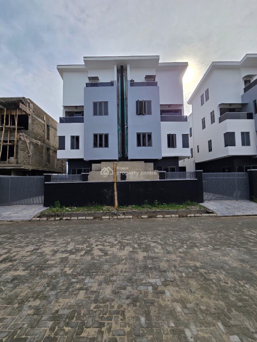 Contemporary 5 Bedroom Semi Detached Duplex with Bq and Pool Access, Ikate, Lekki, Lagos, Semi-detached Duplex for Sale