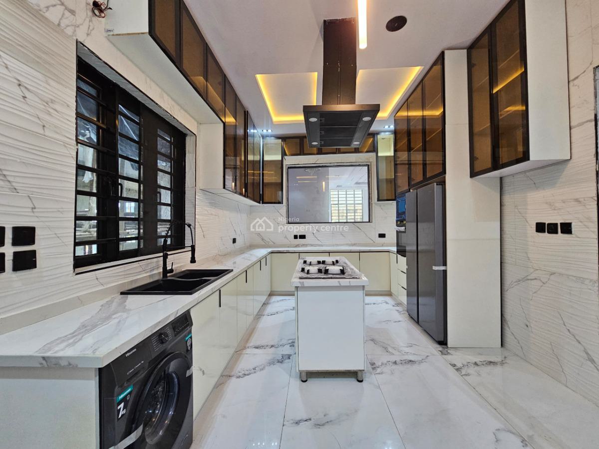 5 Bedroom Fully Detached Duplex with Bq, Swimming Pool & Rooftop Terr, Lekki County, Lekki, Lagos, Detached Duplex for Sale