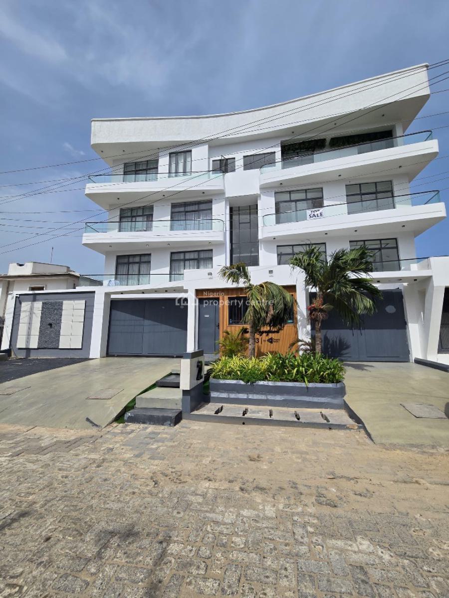Sleek 4 Bedroom Maisonette with Pool, Bq, Gym and Elevator, Lekki Phase 1, Lekki, Lagos, House for Sale