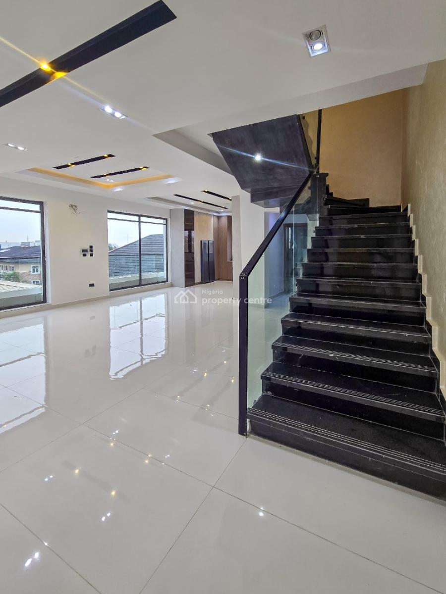 Sleek 4 Bedroom Maisonette with Pool, Bq, Gym and Elevator, Lekki Phase 1, Lekki, Lagos, House for Sale