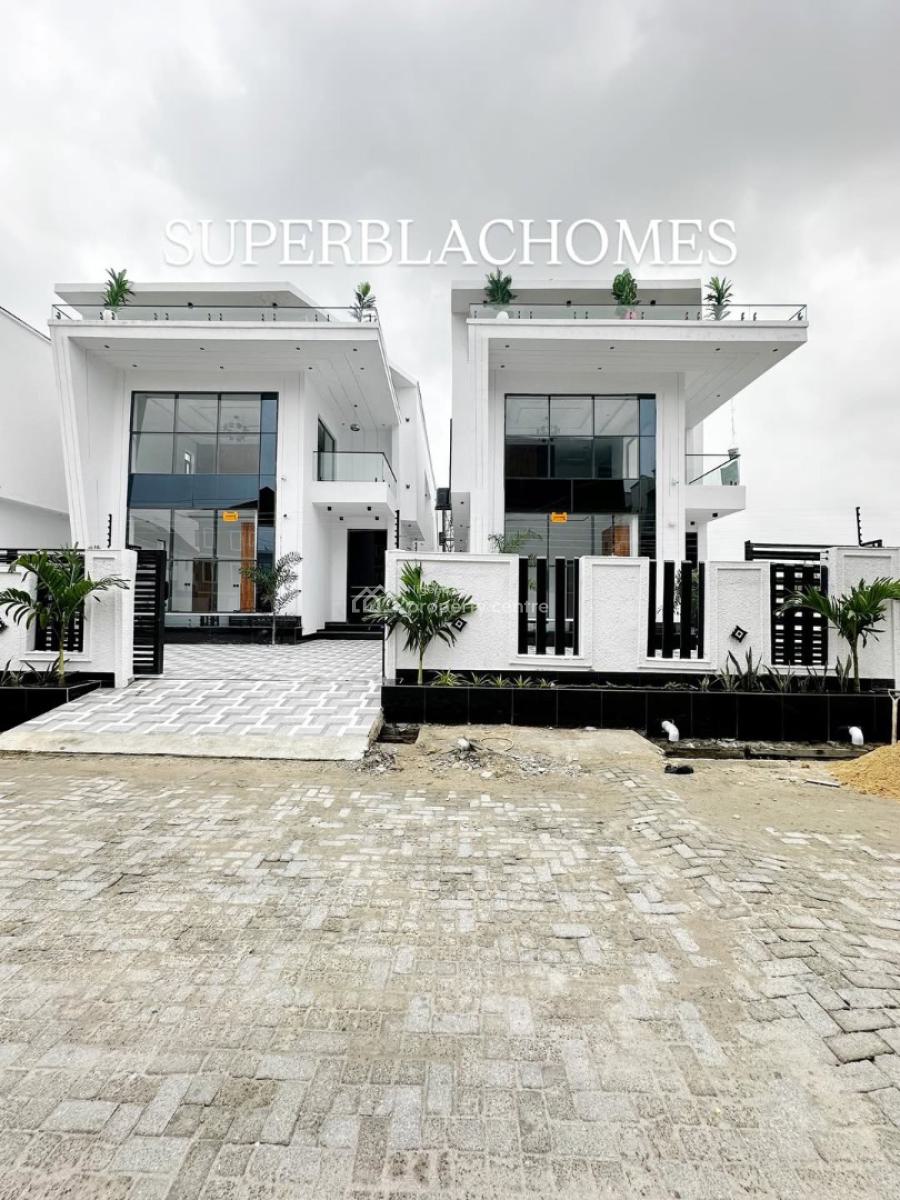 Contemporary 5 Bedroom Fully Detached Duplex + Bq, Lekki Palm City, Ajah, Lagos, Detached Duplex for Sale