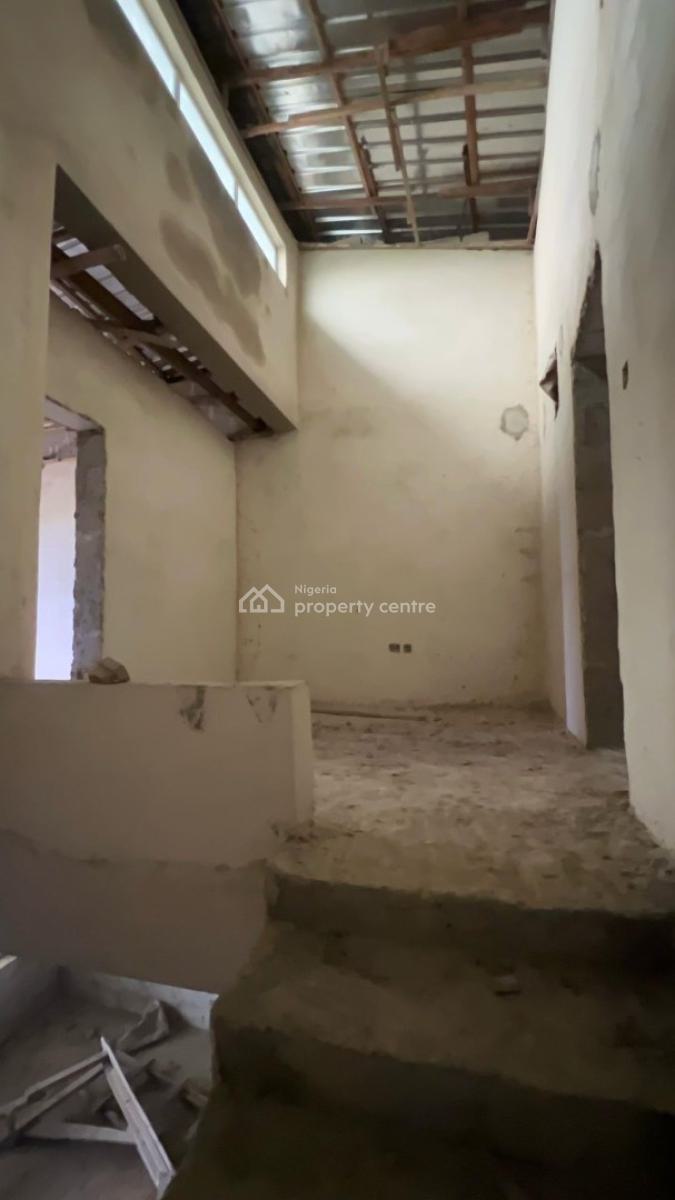 Carcass 4 Bedroom Terrace Duplex, Awoyaya, Ibeju Lekki, Lagos, Terraced Duplex for Sale