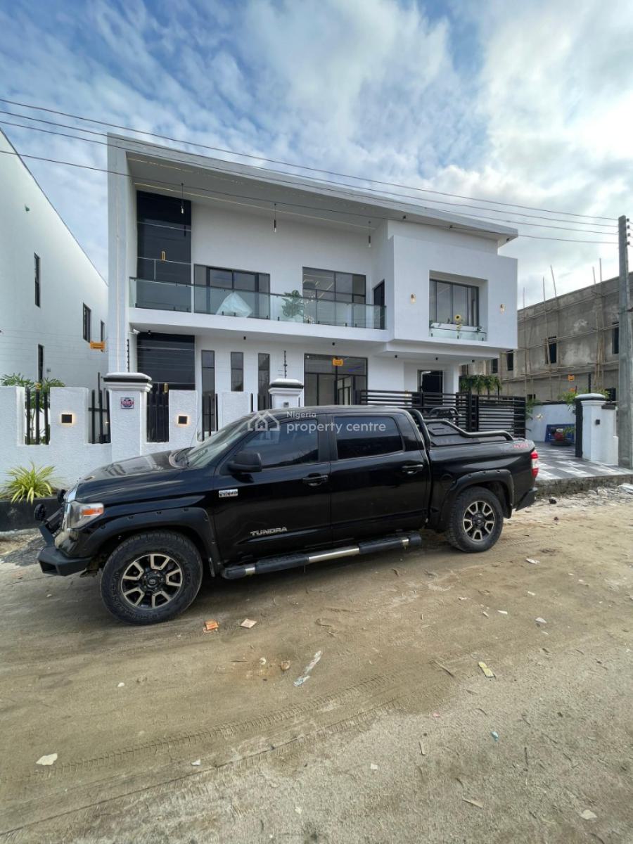 Spacious 5 Bedroom Fully Detached Duplex with a Bq & Pool, Ajah, Lagos, Detached Duplex for Sale