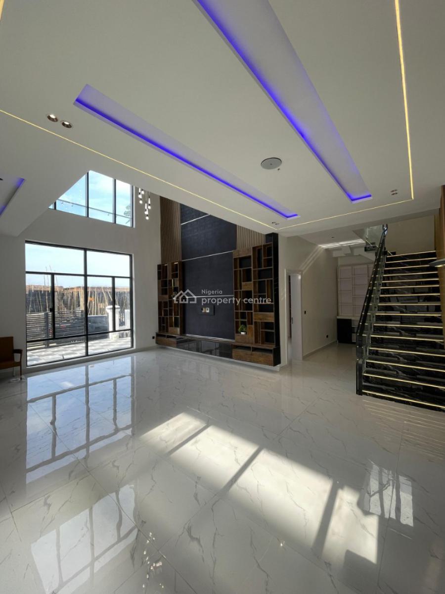 Spacious 5 Bedroom Fully Detached Duplex with a Bq & Pool, Ajah, Lagos, Detached Duplex for Sale