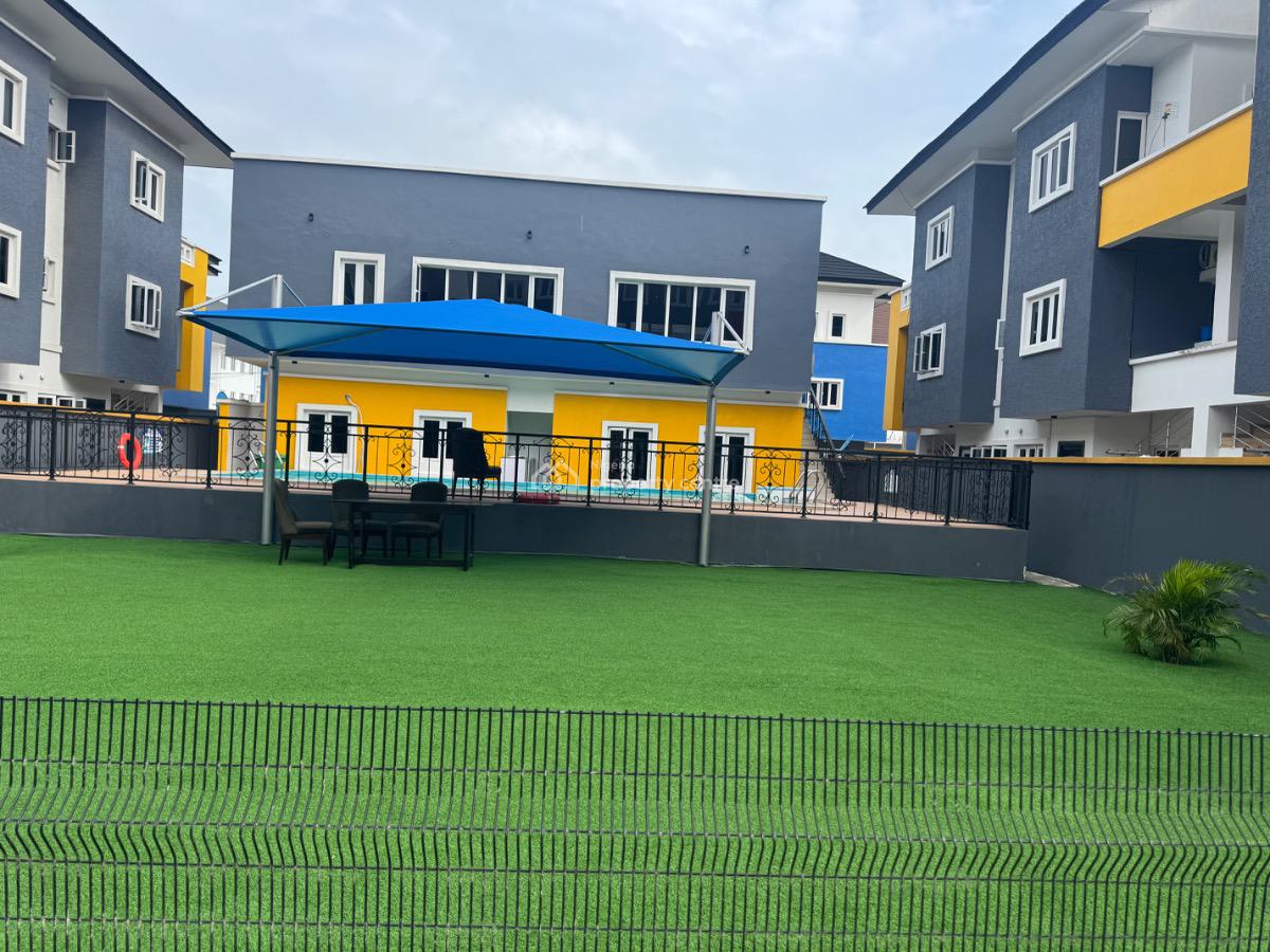 a Brand New Fully Serviced 3 Bedroom Maisonette with a Bq, Pool & Gym, Close to Still Water Garden, Ikate, Lekki, Lagos, Flat / Apartment for Rent