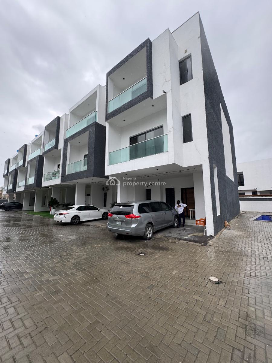 Spacious Newly Built 4bedroom Terrace Duplex with Bq, Orchid, Lekki, Lagos, Terraced Duplex for Sale