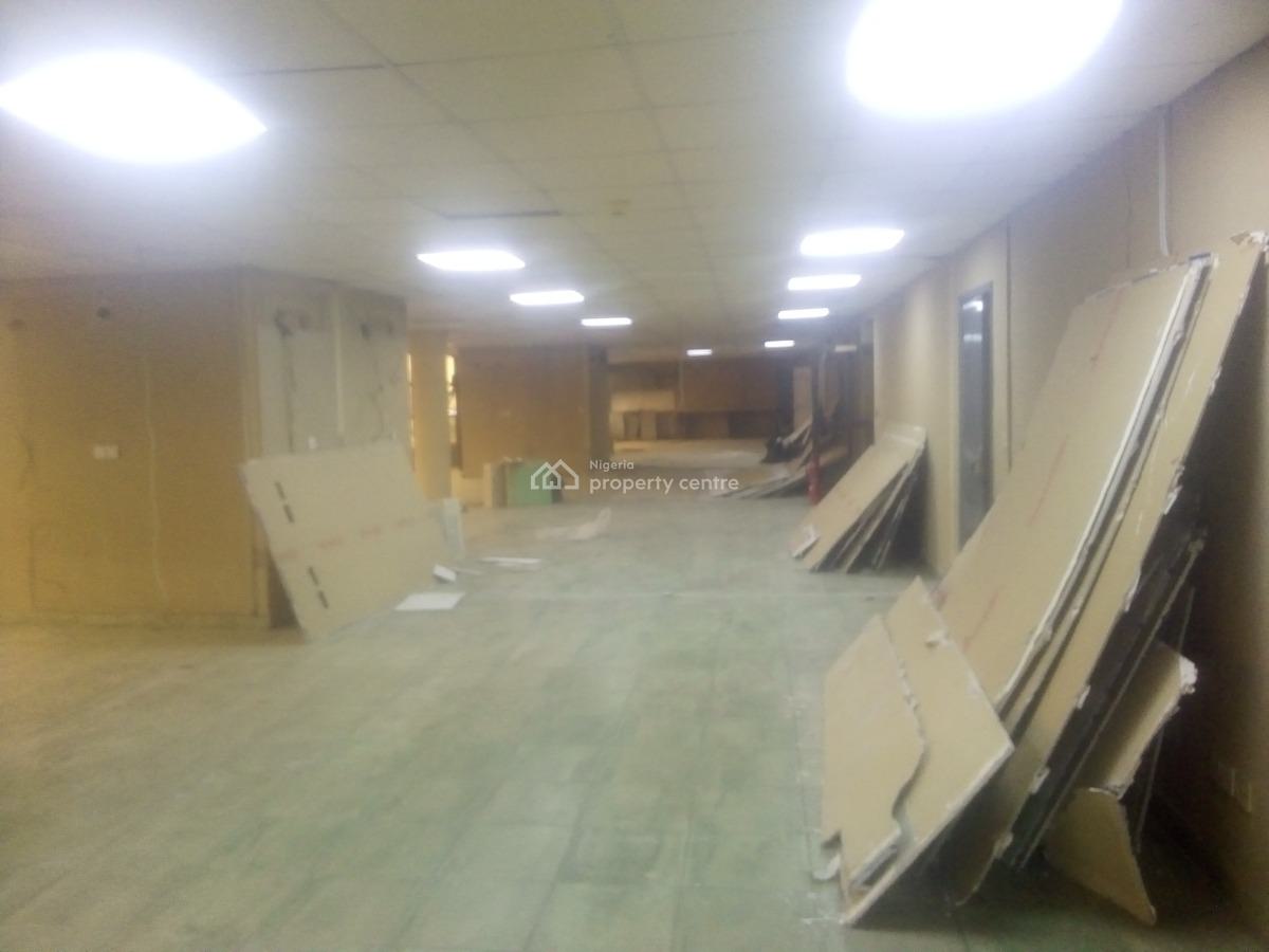 a 300 Sqm of an Open Plan Office Space, Hakeem Balogun Way, Secretariat, Ikeja, Lagos, Office Space for Rent