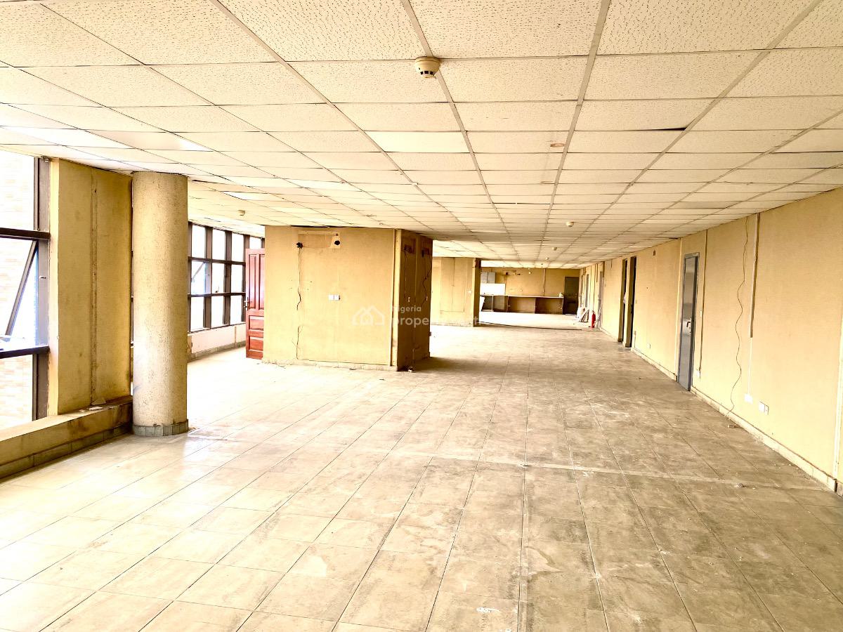 a 300 Sqm of an Open Plan Office Space, Hakeem Balogun Way, Secretariat, Ikeja, Lagos, Office Space for Rent