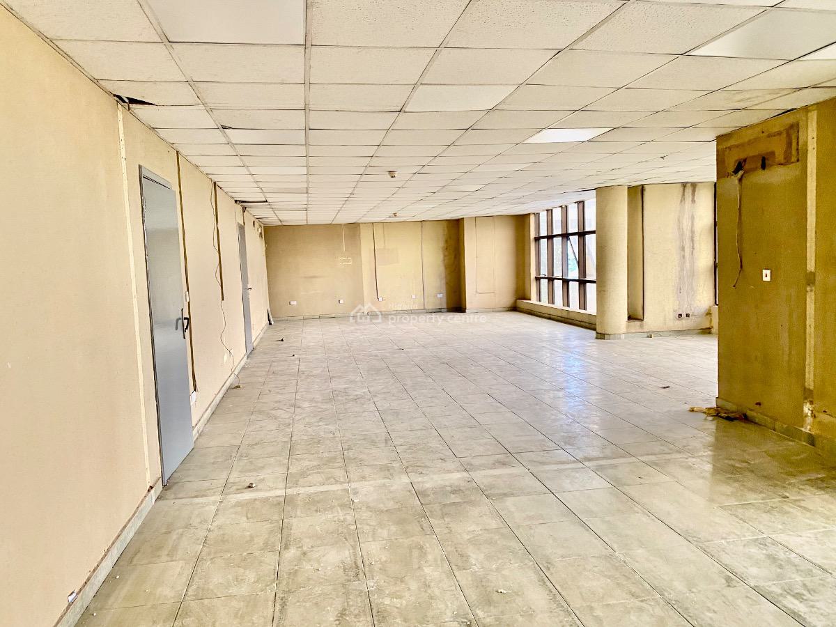 a 300 Sqm of an Open Plan Office Space, Hakeem Balogun Way, Secretariat, Ikeja, Lagos, Office Space for Rent