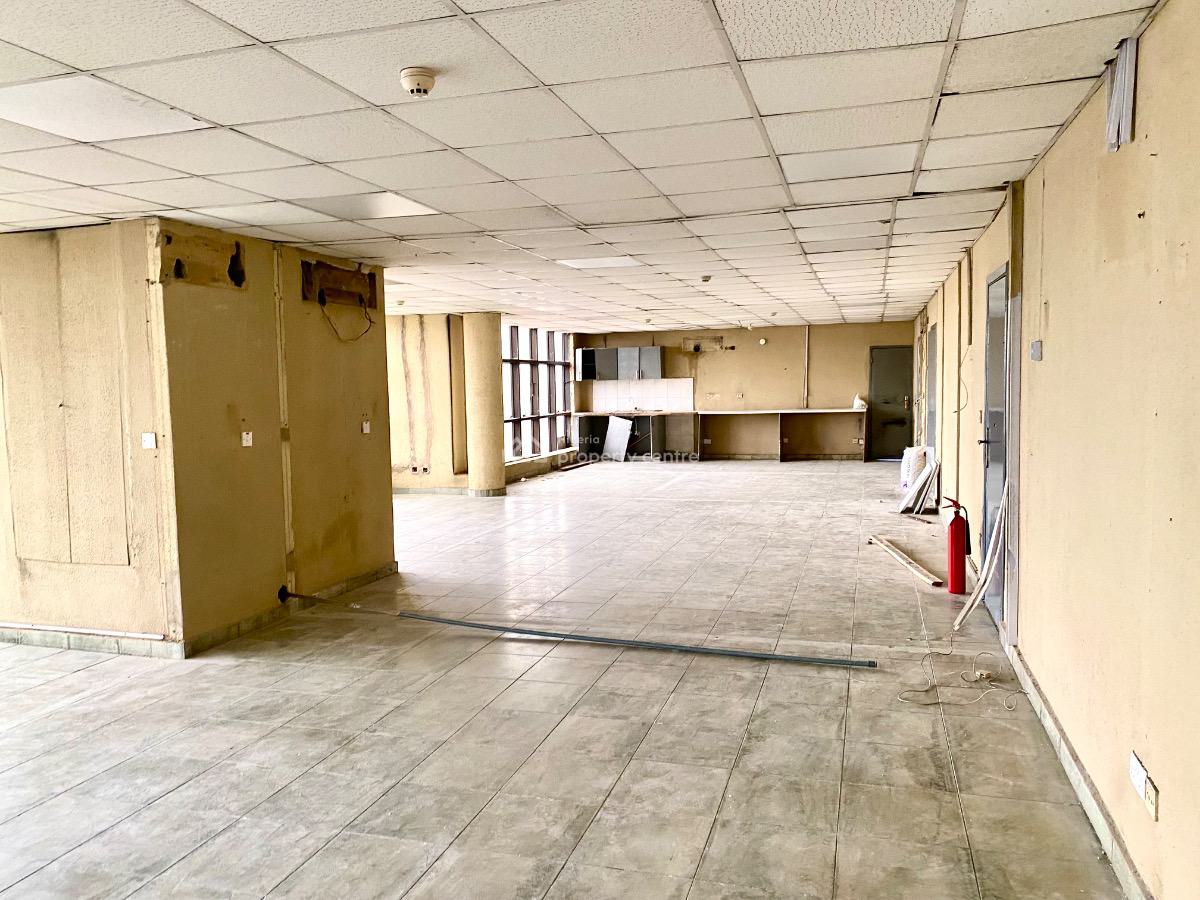 a 300 Sqm of an Open Plan Office Space, Hakeem Balogun Way, Secretariat, Ikeja, Lagos, Office Space for Rent