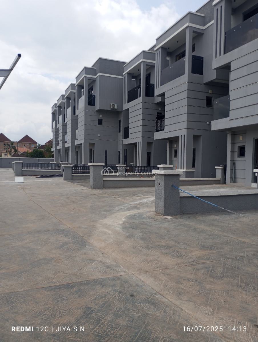 Newly Built 5 Bedroom Terrace Duplex on 2 Floors, By American International School, Durumi, Abuja, Terraced Duplex for Sale