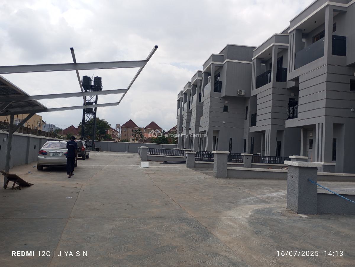 Newly Built 5 Bedroom Terrace Duplex on 2 Floors, By American International School, Durumi, Abuja, Terraced Duplex for Sale