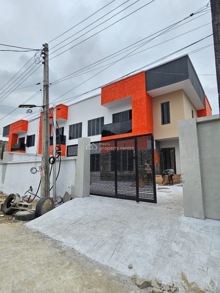 Luxury 4 Bedroom Terrace Duplex in a Gated Estate, Gbagada, Lagos, Terraced Duplex for Sale