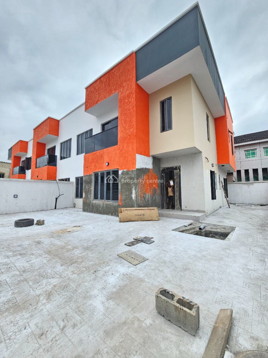 Luxury 4 Bedroom Terrace Duplex in a Gated Estate, Gbagada, Lagos, Terraced Duplex for Sale