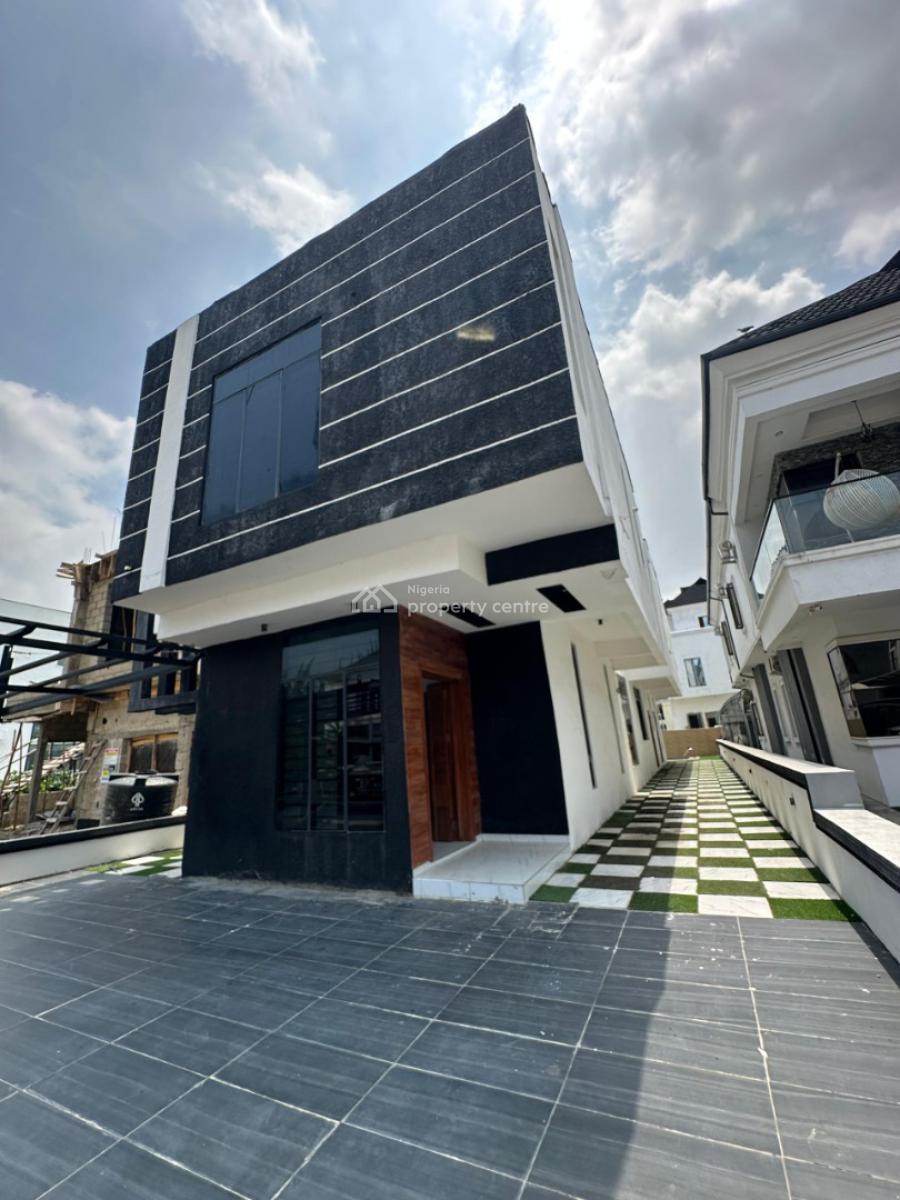 Spacious 5-bedroom Detached Duplex with Bq & Swimming Pool, Ikota, Lekki, Lagos, Detached Duplex for Sale