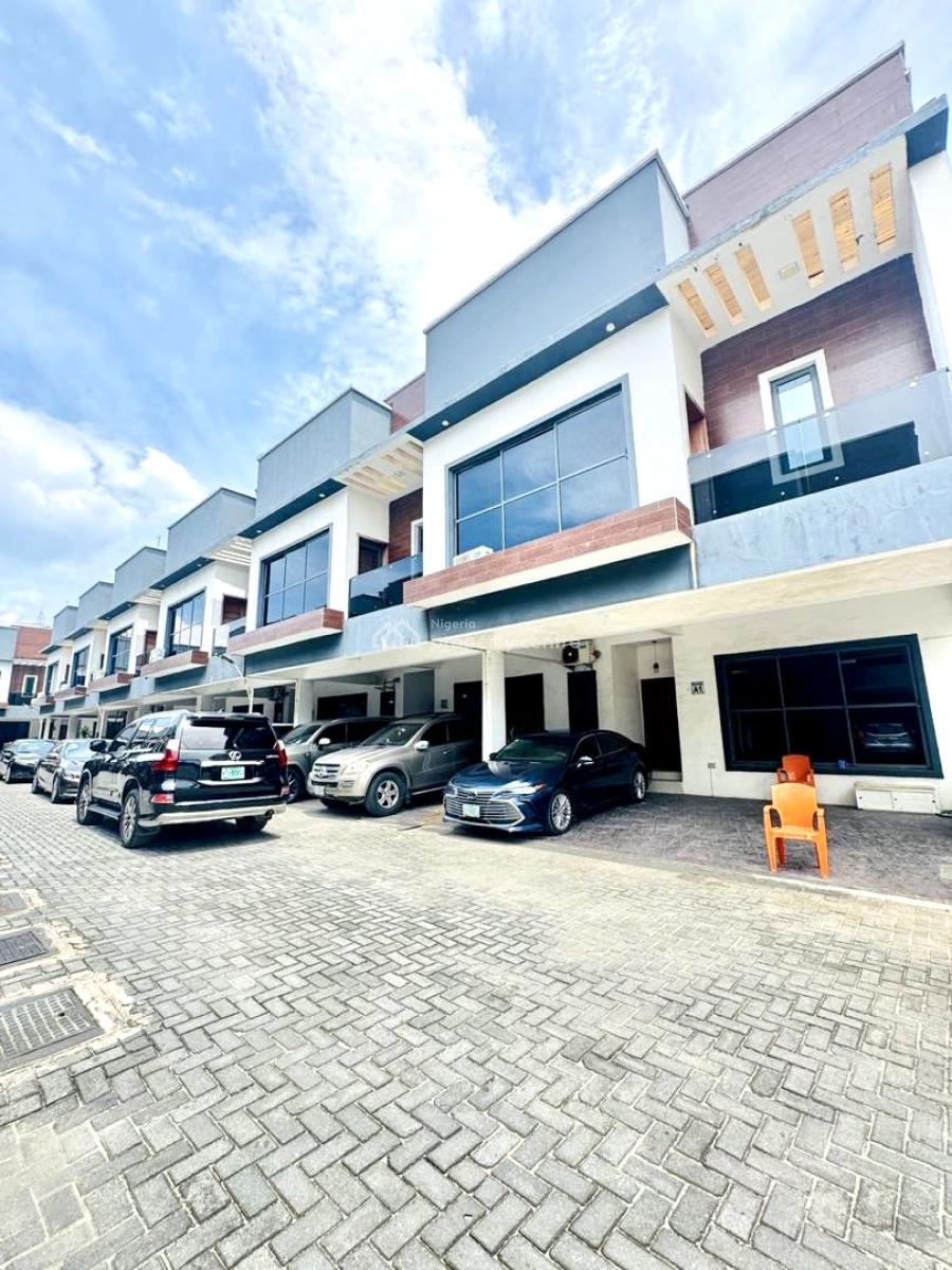 4 Bedrooms Terraced Duplex Available, Ikate, Lekki, Lagos, Terraced Duplex for Rent