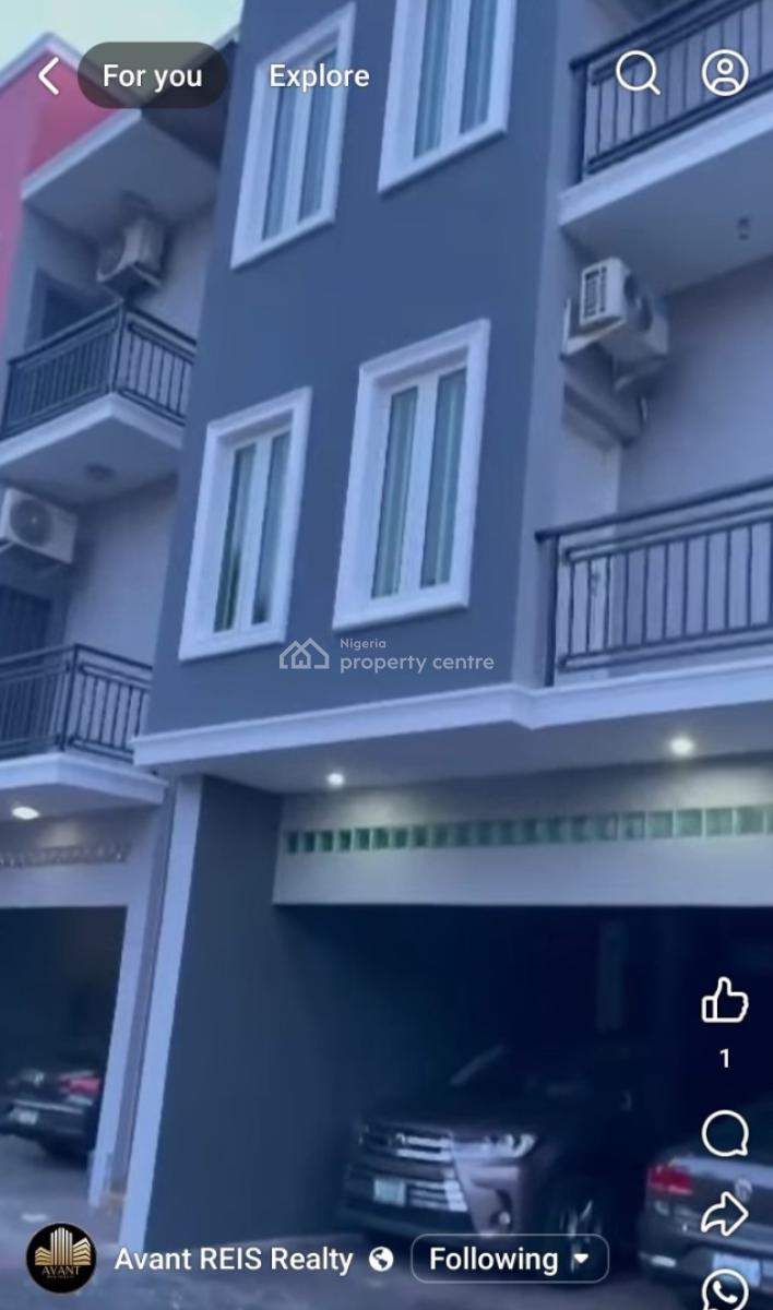 Tasteful 4 Bedroom Terrace with a Room Service Quarter, Methodist Church Street, Awuse Estate, Opebi, Ikeja, Lagos, Terraced Duplex for Sale