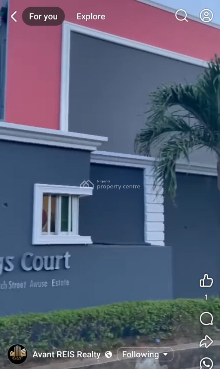 Tasteful 4 Bedroom Terrace with a Room Service Quarter, Methodist Church Street, Awuse Estate, Opebi, Ikeja, Lagos, Terraced Duplex for Sale