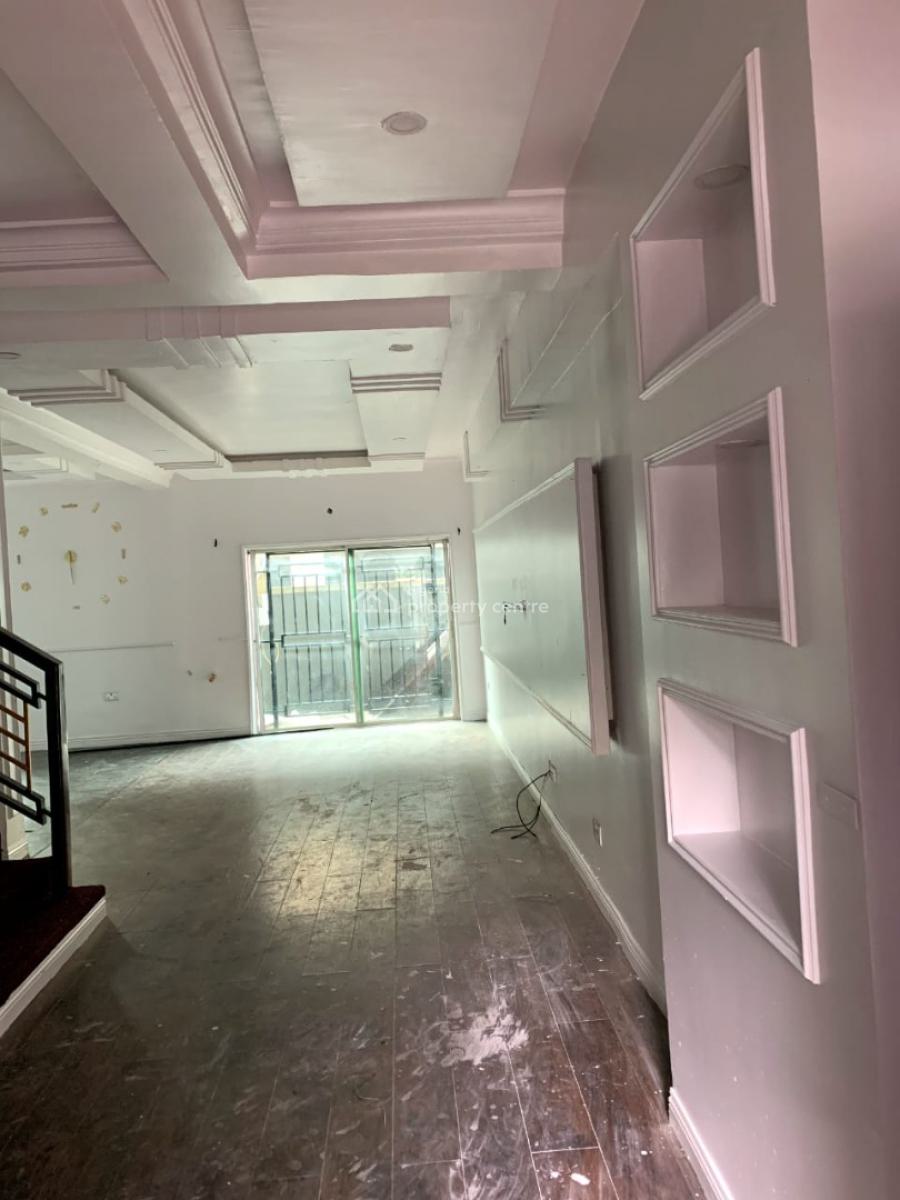 Tasteful 4 Bedrooms Terrace with a Room Service Quarter, Methodist Church Street, Awuse Estate, Opebi, Ikeja, Lagos, Terraced Duplex for Sale