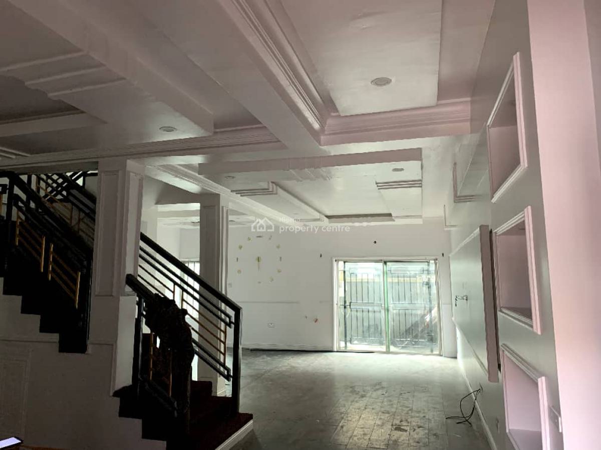 Tasteful 4 Bedrooms Terrace with a Room Service Quarter, Methodist Church Street, Awuse Estate, Opebi, Ikeja, Lagos, Terraced Duplex for Sale