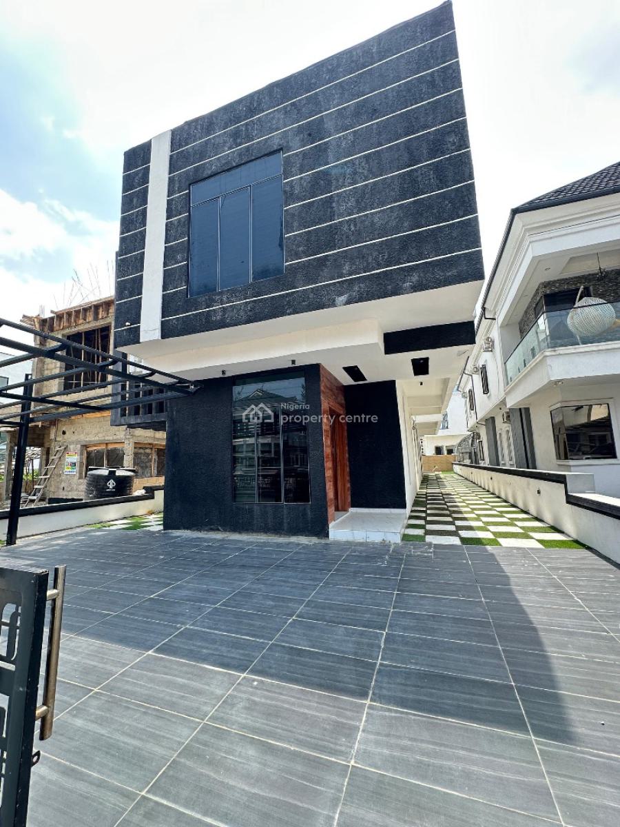 Spacious 5-bedroom Detached Duplex with Bq & Swimming Pool, Ikota, Lekki, Lagos, Detached Duplex for Sale