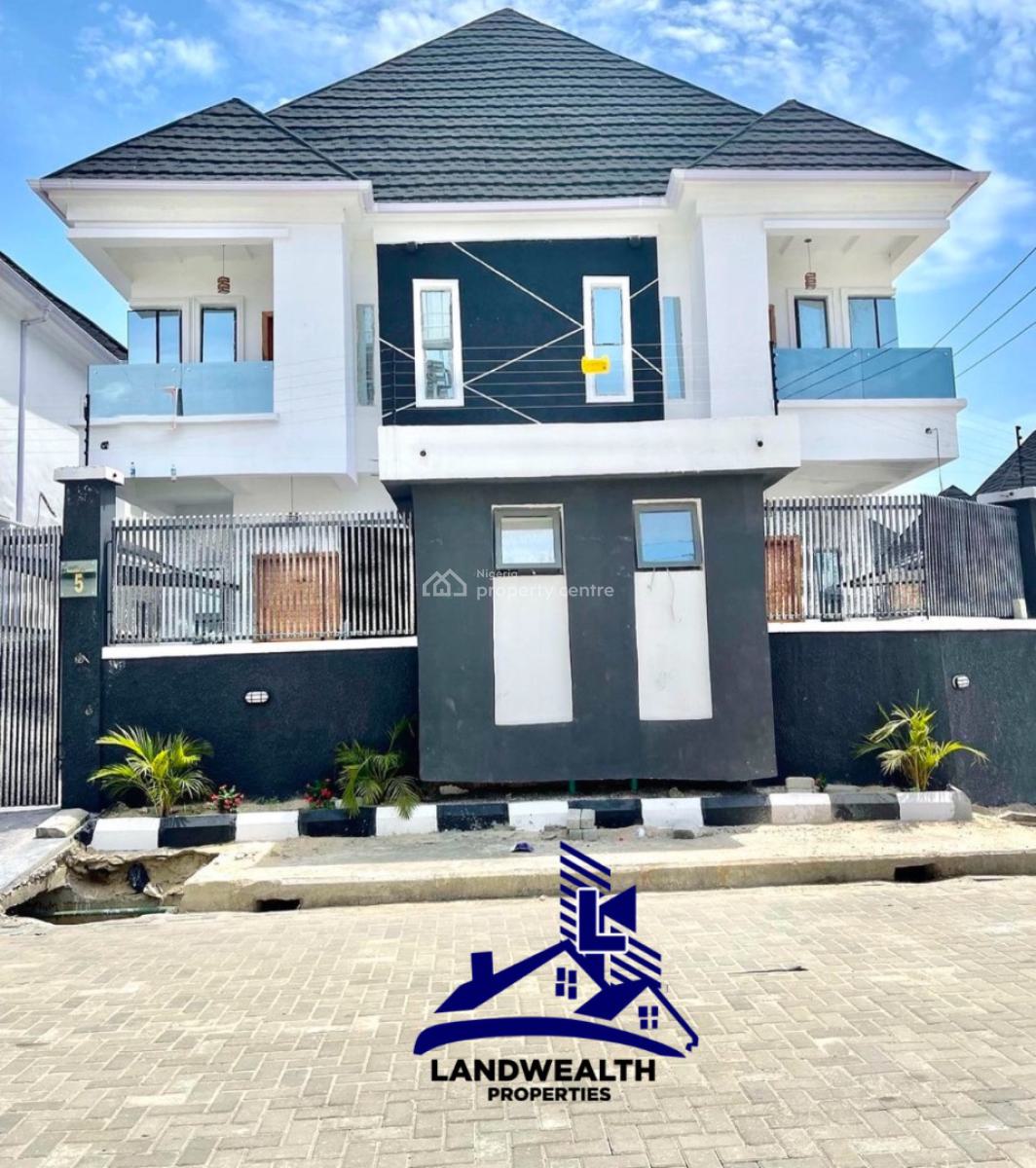 Tastefully 4 Bedroom Semi-detached Duplex with Bq, Secure Estate at Orchid Lekki, Lekki, Lagos, Semi-detached Duplex for Sale