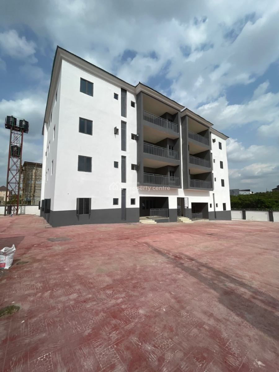 Luxury Brand New 3 Bedrooms Flat with Bq in a Secured Environment, By Berger Clinic, Life Camp, Abuja, Flat / Apartment for Rent