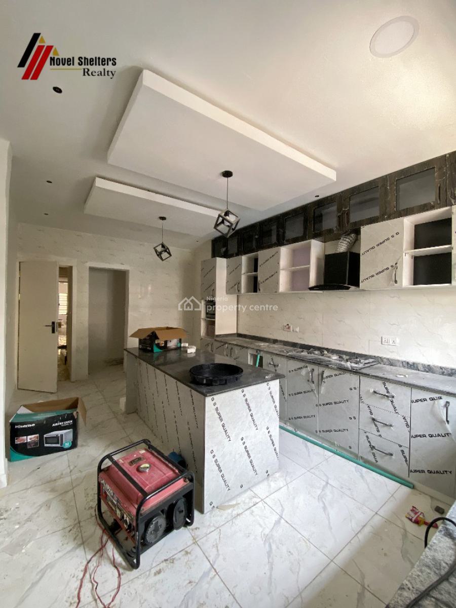 Contemporary 4 Bedroom Detached Duplex with an Attached Bq, Sangotedo, Sangotedo, Ajah, Lagos, Semi-detached Duplex for Sale