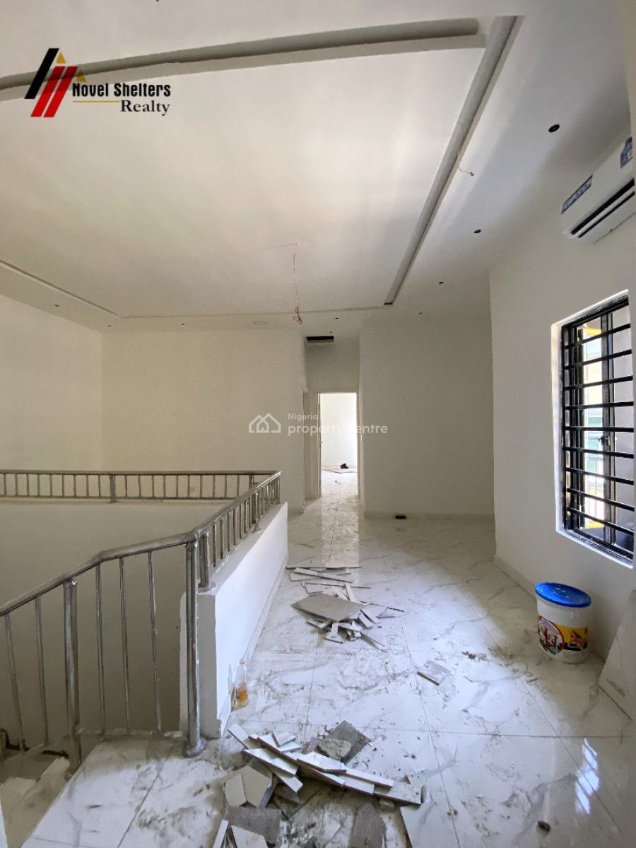 Contemporary 4 Bedroom Detached Duplex with an Attached Bq, Sangotedo, Sangotedo, Ajah, Lagos, Semi-detached Duplex for Sale