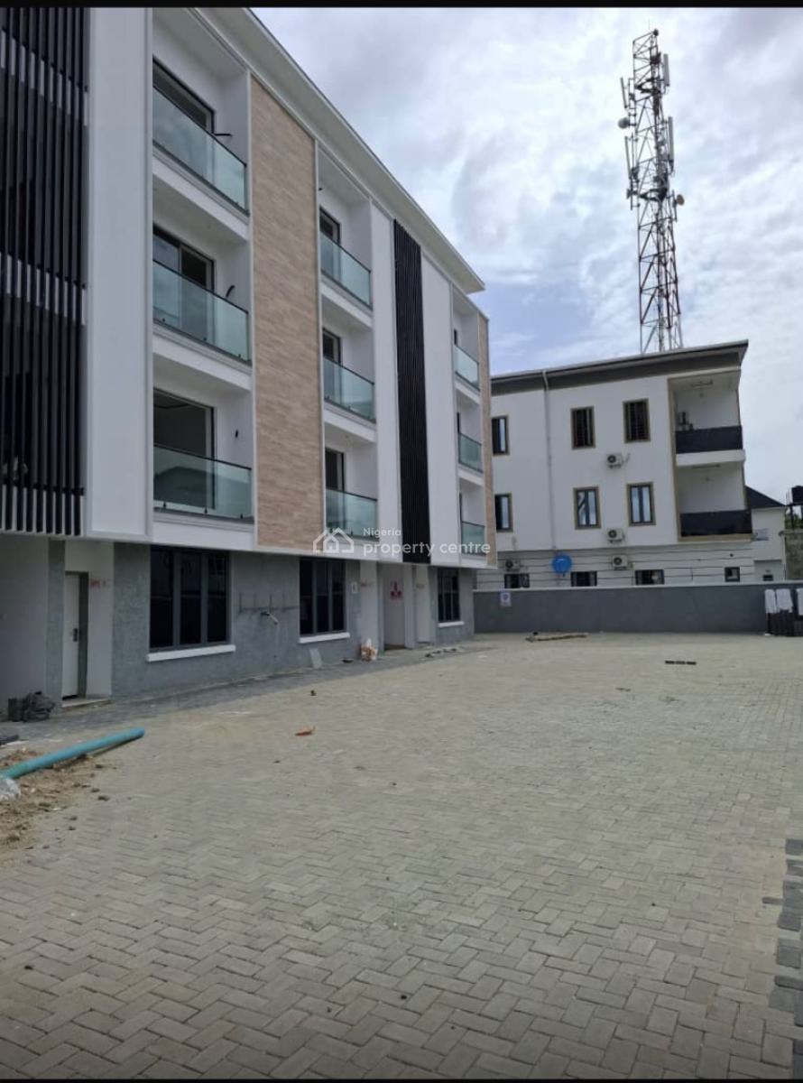 Service 2 Bedroom Apartment with a Gym House, Conservative Road By Chevron Tollgate Lekki, Lekki, Lagos, Flat / Apartment for Sale