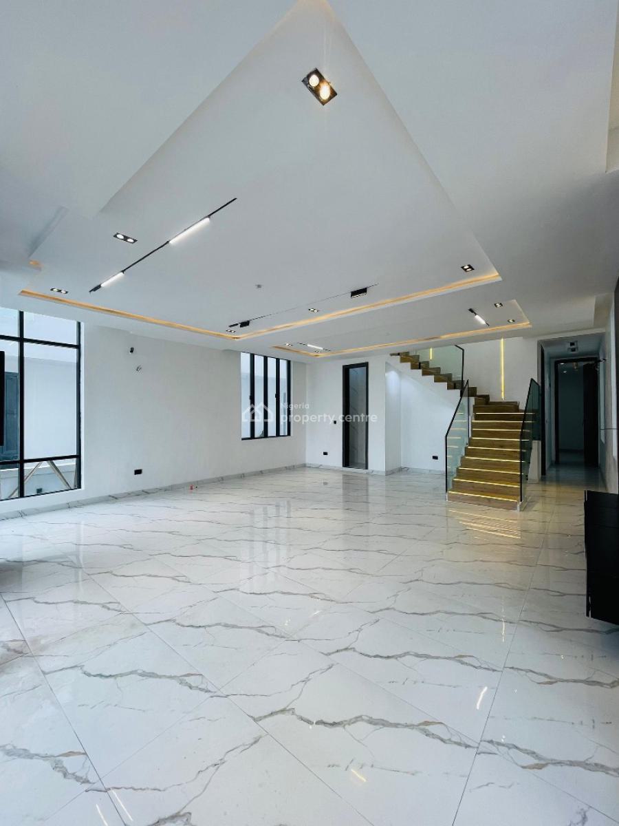 Gorgeously Perched Luxury 5 Bedroom Smart Duplex with Swimming Pool, Chevron, Lekki, Lagos, Detached Duplex for Sale