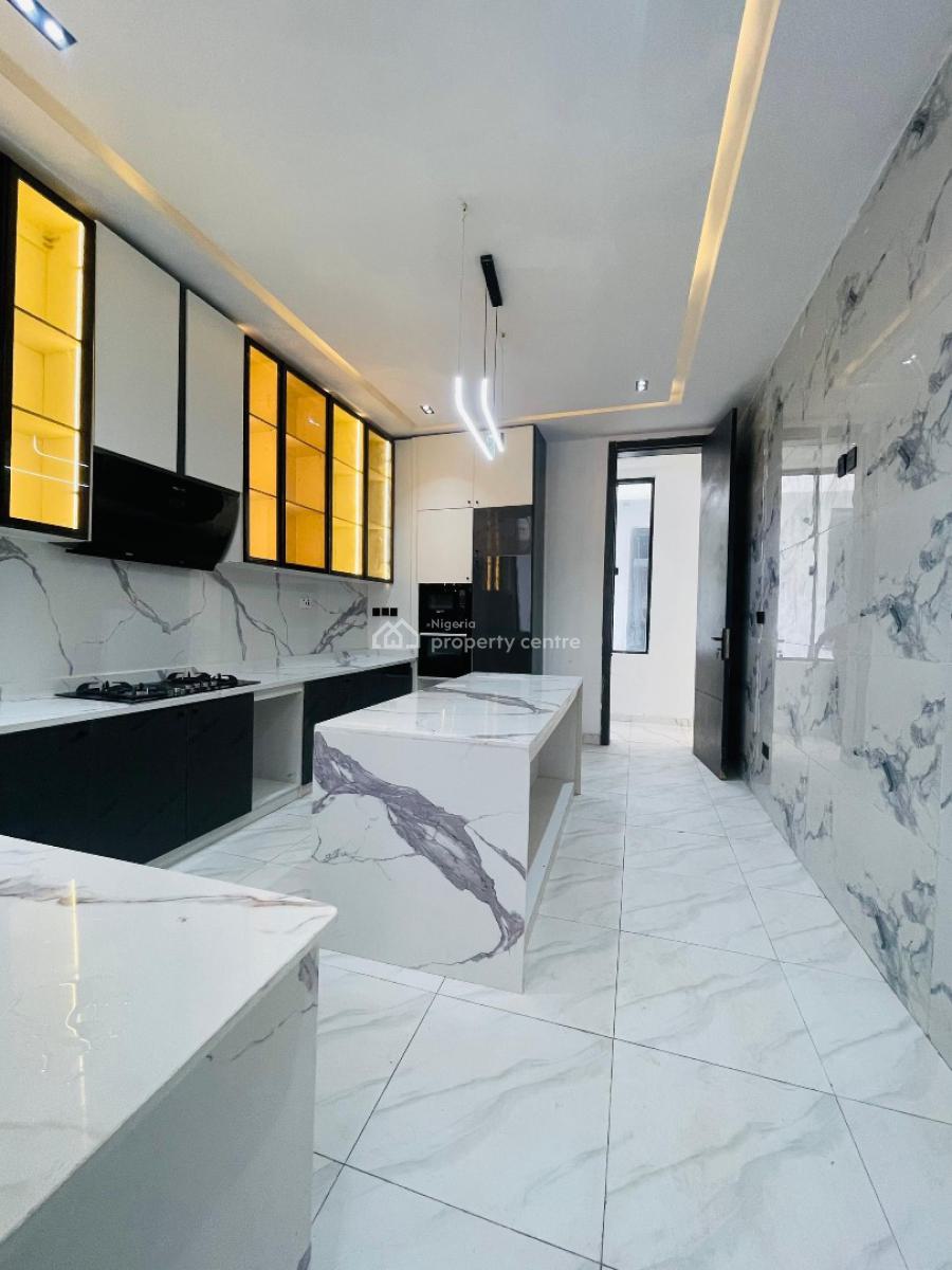 Gorgeously Perched Luxury 5 Bedroom Smart Duplex with Swimming Pool, Chevron, Lekki, Lagos, Detached Duplex for Sale