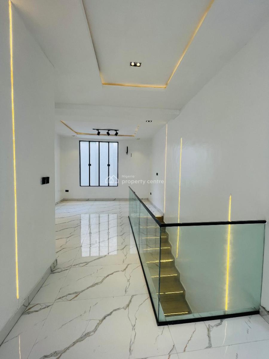 Gorgeously Perched Luxury 5 Bedroom Smart Duplex with Swimming Pool, Chevron, Lekki, Lagos, Detached Duplex for Sale