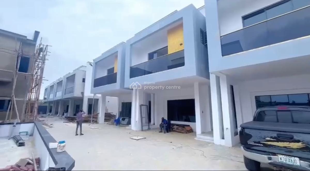 Executive 3 Bedroom Terrace Duplex with Bq, Sangotedo, Ajah, Lagos, Terraced Duplex for Sale