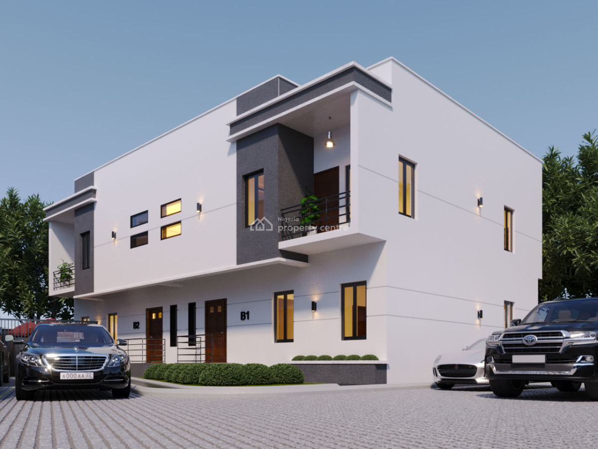 Off Plan:   3 Bedroom Semi Detached Duplex, Ajah, Lagos, Semi-detached Duplex for Sale