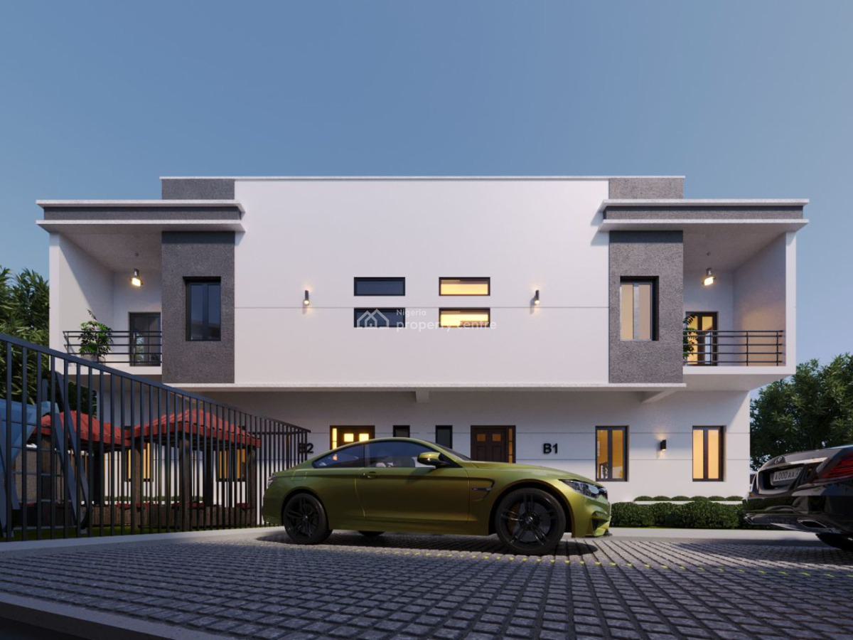 Off Plan:   3 Bedroom Semi Detached Duplex, Ajah, Lagos, Semi-detached Duplex for Sale