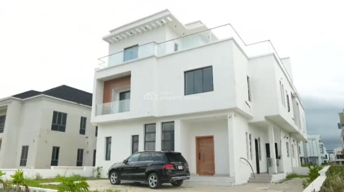 Distress: Brand New 6 Bedroom House with Bq( Self & Spacious Compound), Cowrie Creek Estate, Lekki, Lagos, Semi-detached Duplex for Sale