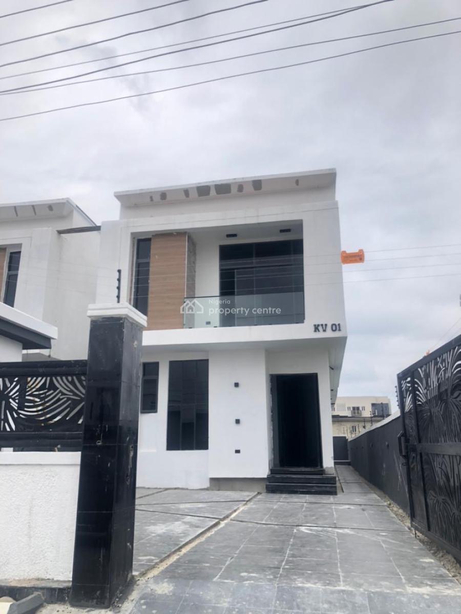 Newly Built 5 Bedroom Fully Detached Duplex with Bq and Pool, Orchid Road, Lekki, Lagos, Detached Duplex for Sale
