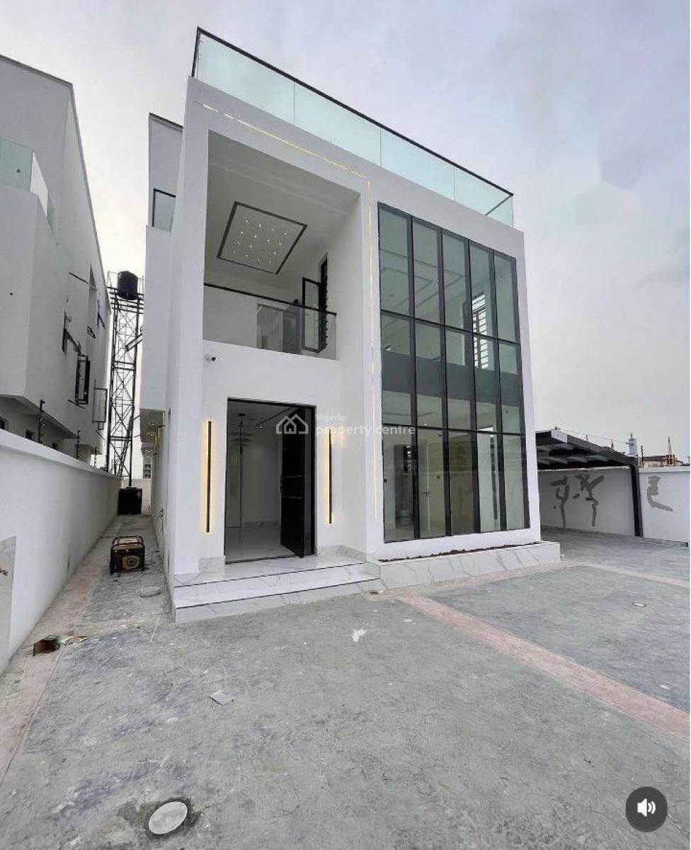 Modern Luxurious 5 Bedroom Detached Duplex with Open Terrace, Bq, Lekki Phase 1, Lekki, Lagos, Detached Duplex for Sale