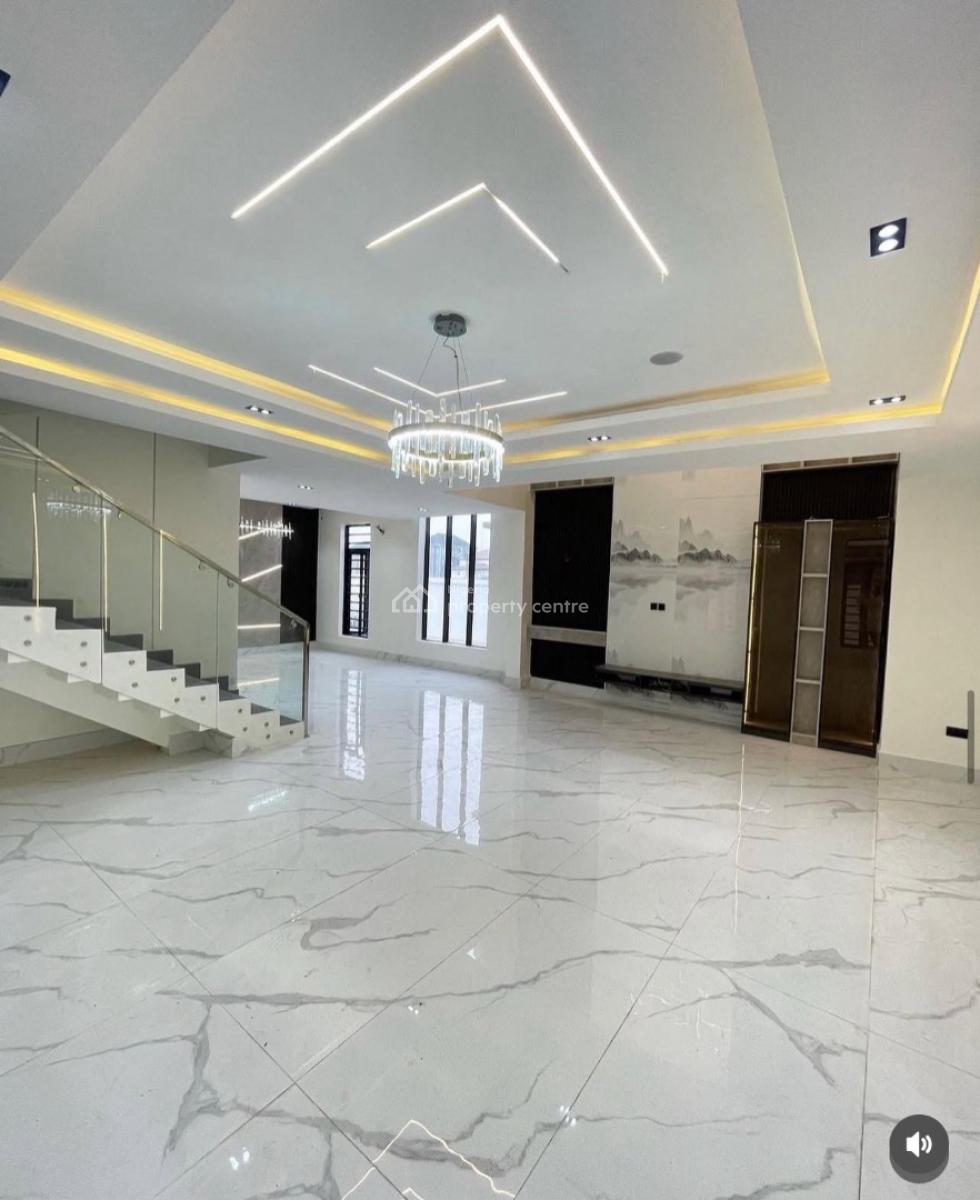 Modern Luxurious 5 Bedroom Detached Duplex with Open Terrace, Bq, Lekki Phase 1, Lekki, Lagos, Detached Duplex for Sale