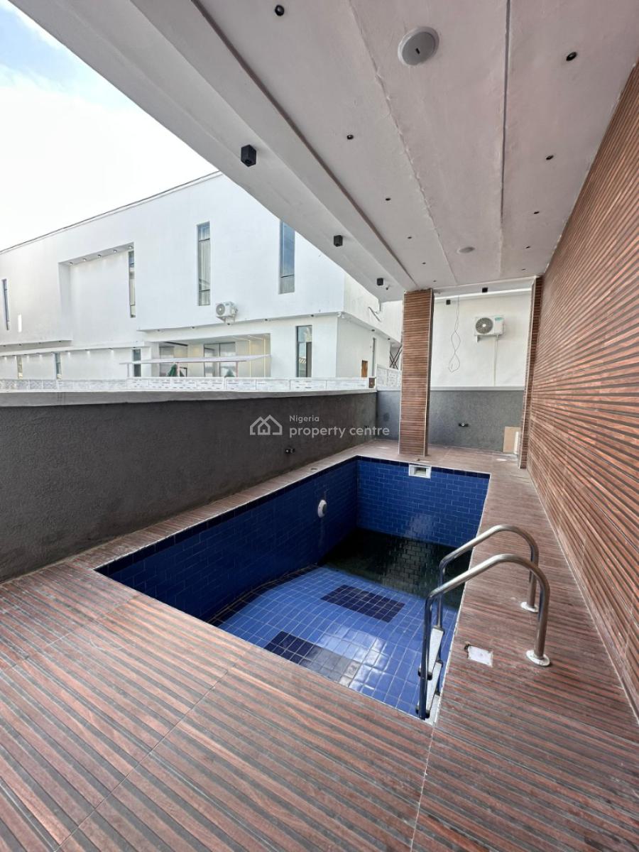 Luxuriously Built 5 Bedroom Fully Detached Duplex with Pool, Chevron, Lekki, Lagos, Detached Duplex for Sale