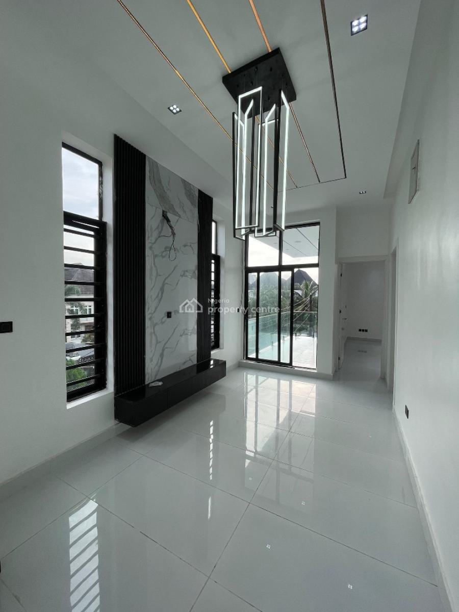 Spacious Premium 5 Bedroom Fully Detached Duplex with Bq & Swimming Po, Chevron Toll, Lekki, Lagos, Detached Duplex for Sale