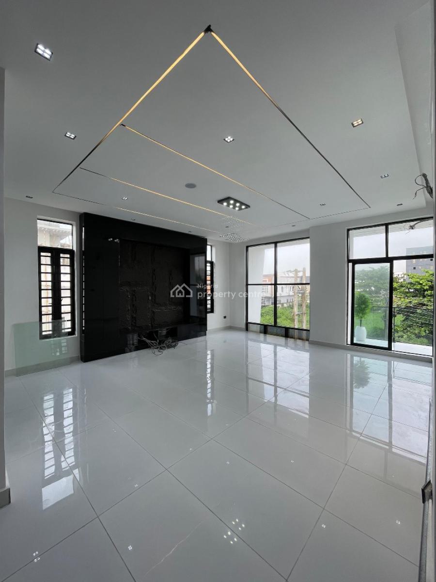 Spacious Premium 5 Bedroom Fully Detached Duplex with Bq & Swimming Po, Chevron Toll, Lekki, Lagos, Detached Duplex for Sale