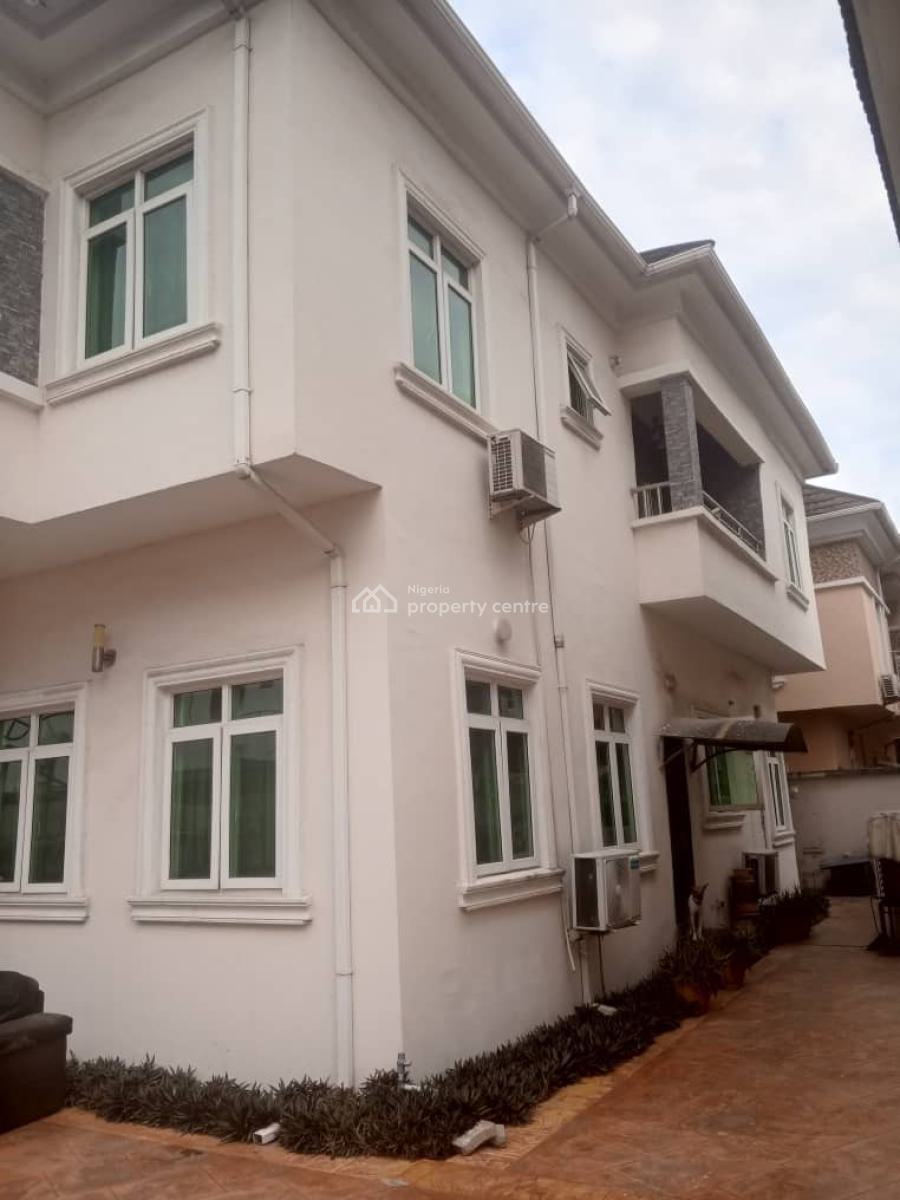 Well Built 4 Bedrooms Detached Duplex, Chevron, Lekki, Lagos, Detached Duplex for Rent